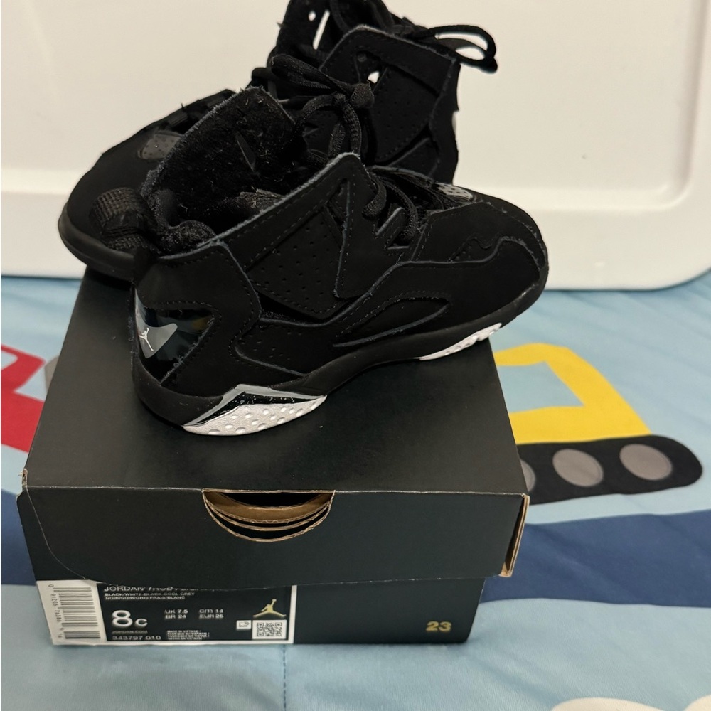 Jordan Black High-Top Sneakers with Chunky Sole